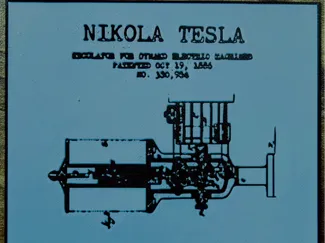 Nikola Tesla Dynamo Patent Hueforge