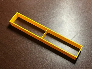 Frame for cat scratch board strips