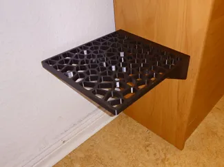 Shoe Shelf – Robot Vacuum Friendly (Hidden Screws)