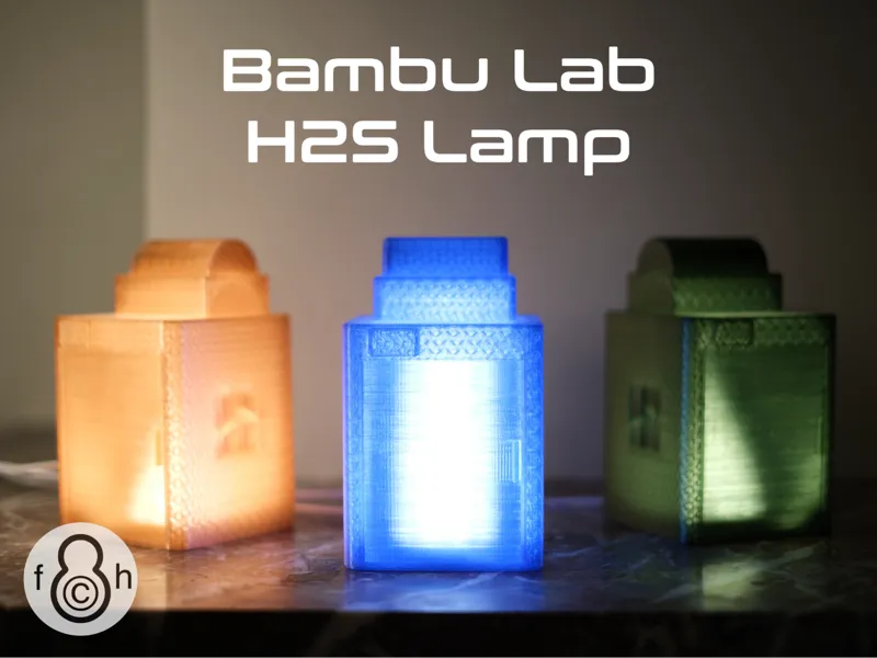 Bambu Lab H2S Lamp | Translucent