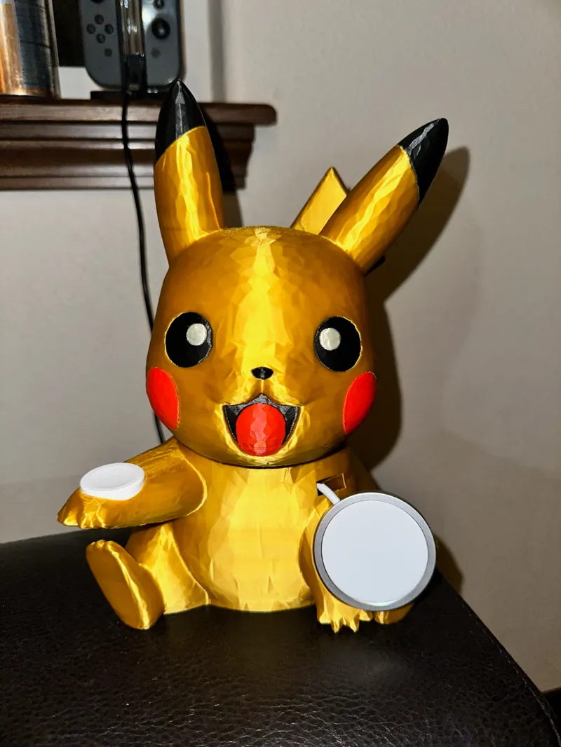 Pikachu Apple Watch and iPhone Charger