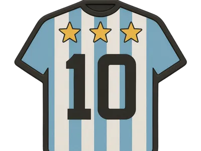 Argentina T-shirt Keychain
