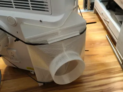 second-hose adapter for portable air conditioner 