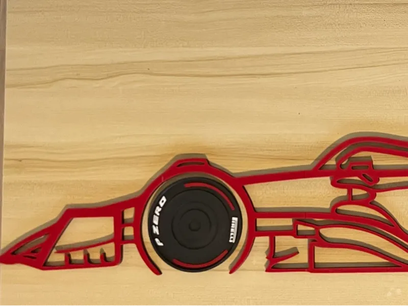 F1 Car, 1200mm w/ wheels and 2-tone and connectors