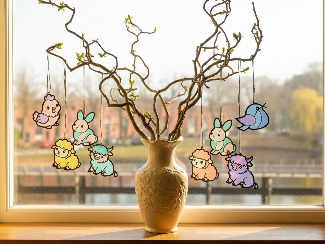 Spring Easter Ornaments