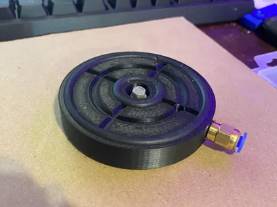 single side vacuum pod generator w/center hole