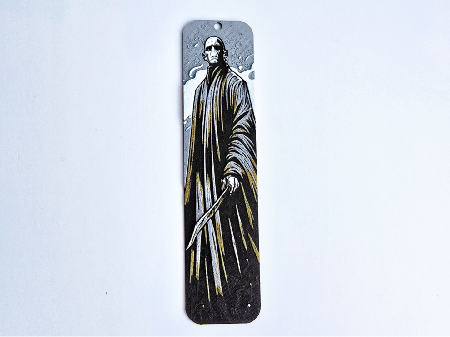 The Silent Curse – HueForge Bookmark 