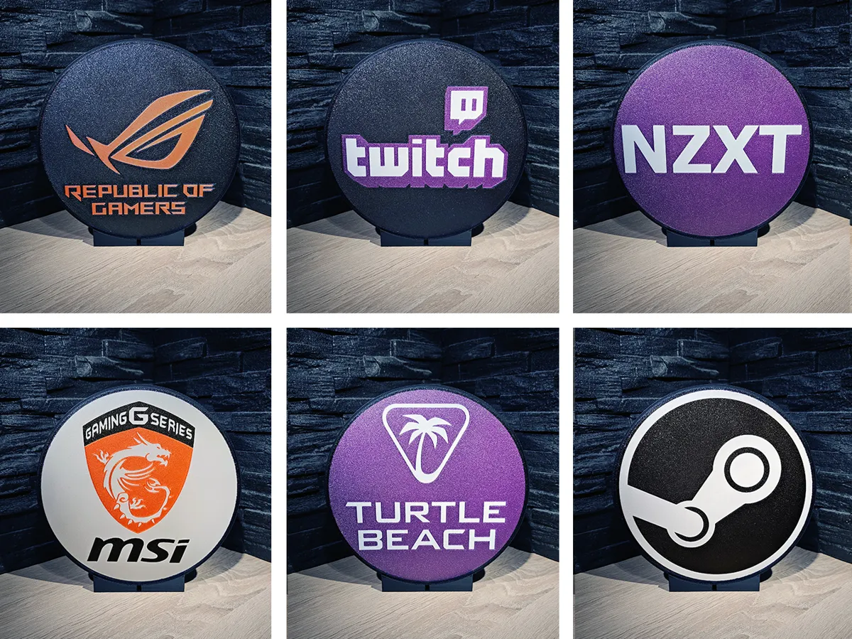 Gaming Icon Led Gaming LED signs - Free 3D Print Model - MakerWorld