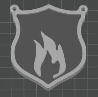 firefighter badge 0.2mm layer, 2 walls, 15% infill