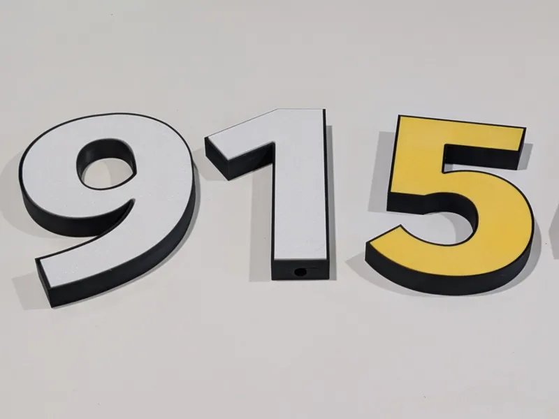 Large Mountable Numbers