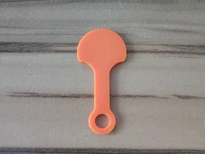 Trolley keychain