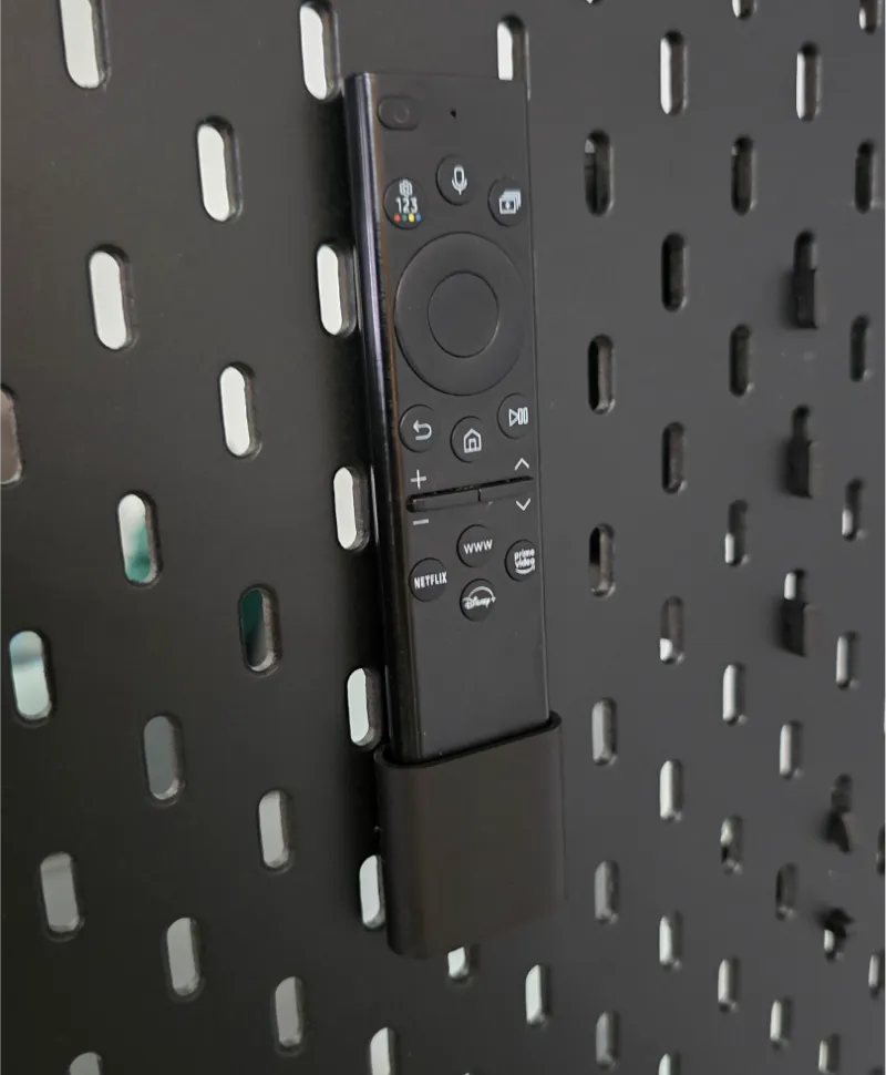 Skadis Samsung TV remote holder
