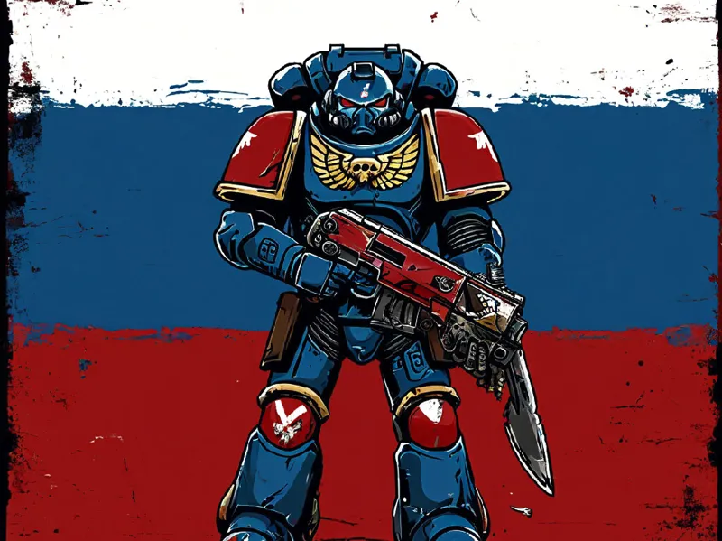 Space Marine ART Hueforge