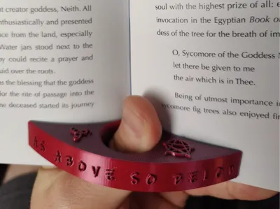 Naughty Page Holder