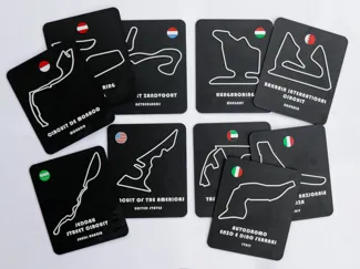 Formula 1 Circuits | 3D Printable Display Models
