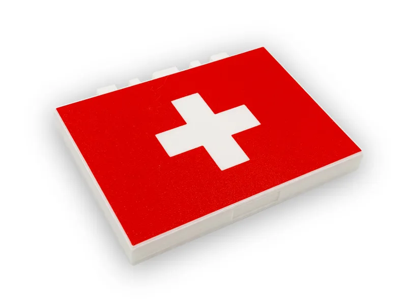 Switzerland Passport Case with ID Card Holder
