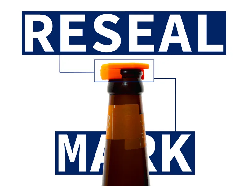 Crown Cork Bottle Resealer & Marker (customizable)