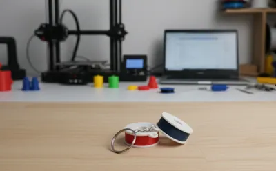 Bambu Lab Mini Spool keychain