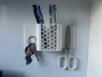 Honeycomb Magnetic Wall Holder Organizer