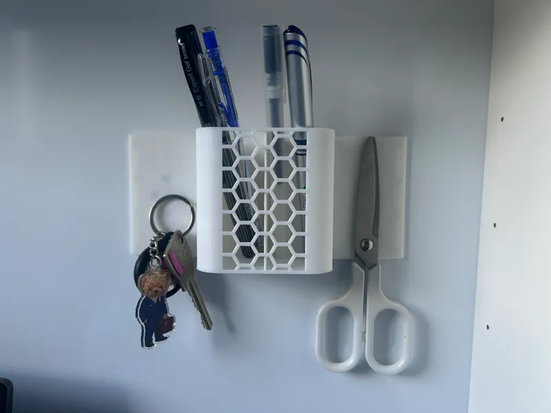 Honeycomb Magnetic Wall Holder Organizer