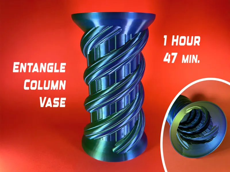 Entangle Column Vase