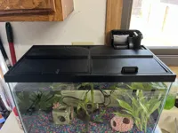 Couvercle à charnière pour aquarium 10 gallons — photo 2