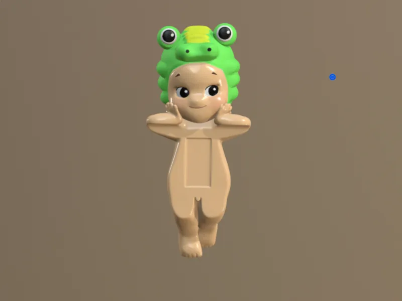 Sonny Angel hipper Baby Crocodile