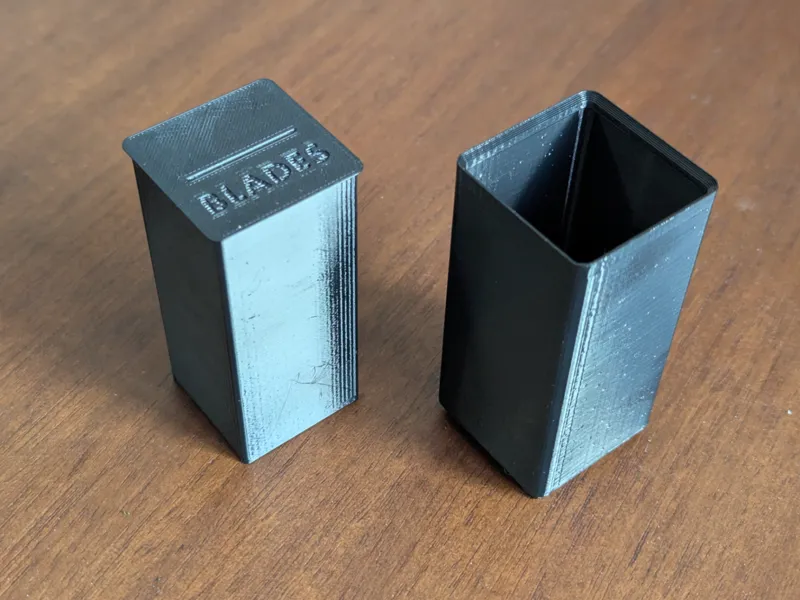Gridfinity blade box