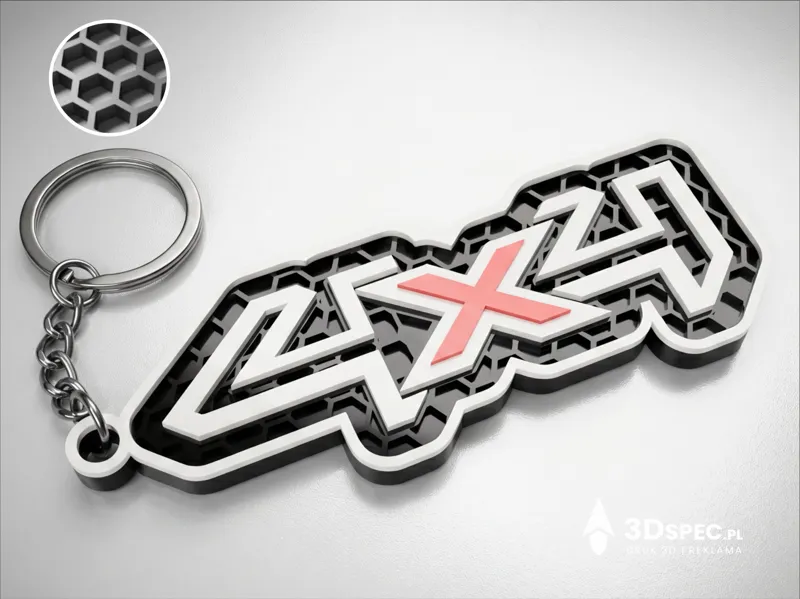 FORD 4x4 Honeycomb Off-Road Edition keychain