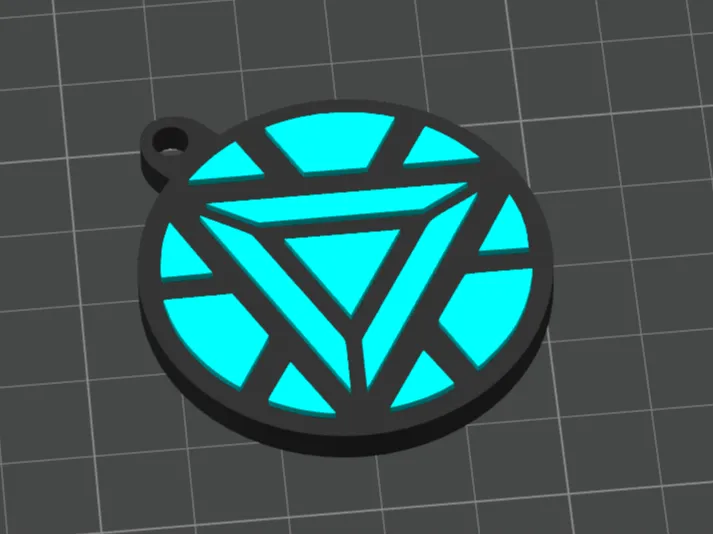 Arct reactor keychain
