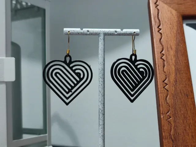 Aretes Laberinto del Corazón