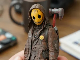 Post-apocalyptic worrior of the cyber world