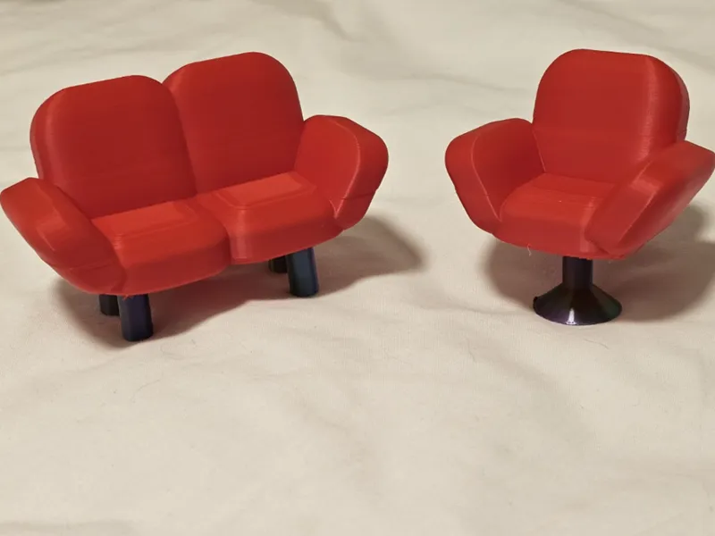sofa end armchair miniatures