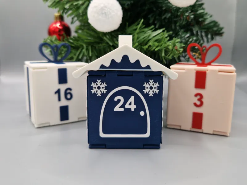 Christmas Advent Calendar House