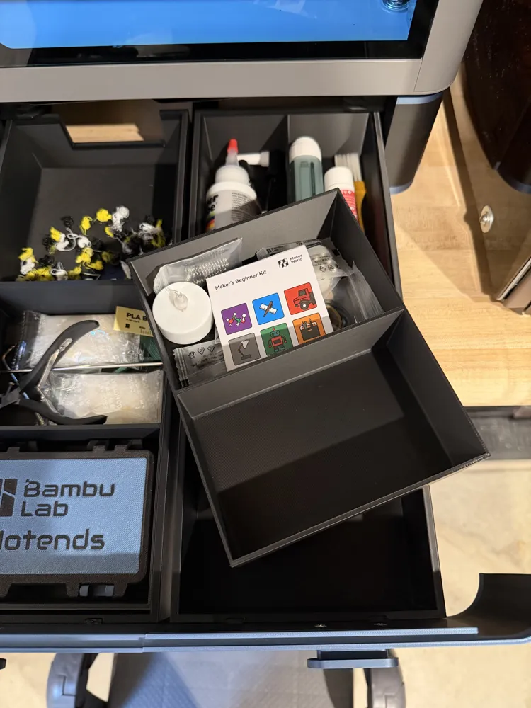 Simple Inserts / Dividers for AJ's Riser Drawers - Free 3D Print Model ...