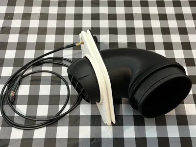 Heater Tent Vent w/ Swivel Tubes and Connector