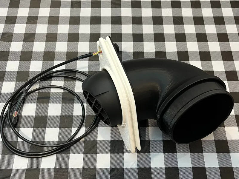 Heater Tent Vent w/ Swivel Tubes and Connector