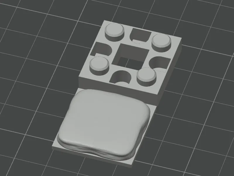 Dungeon Stone Magnetic 1x1 (Pressure-Fit Design)