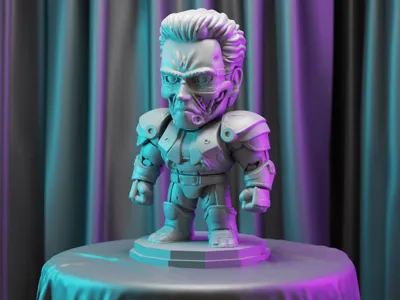 The Terminator Inspired Chibi (Armored) Figure