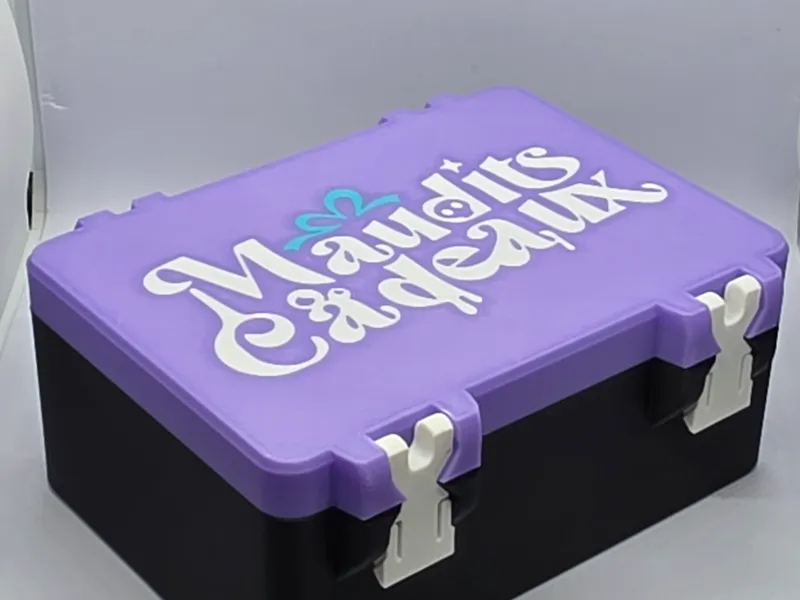 Boite de rangement jeu de cartes Maudits Cadeaux