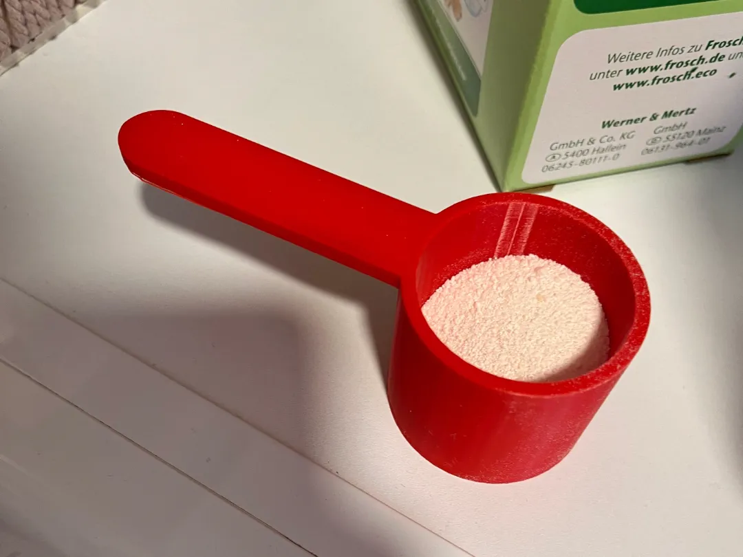 Cuillère à lessive en poudre
