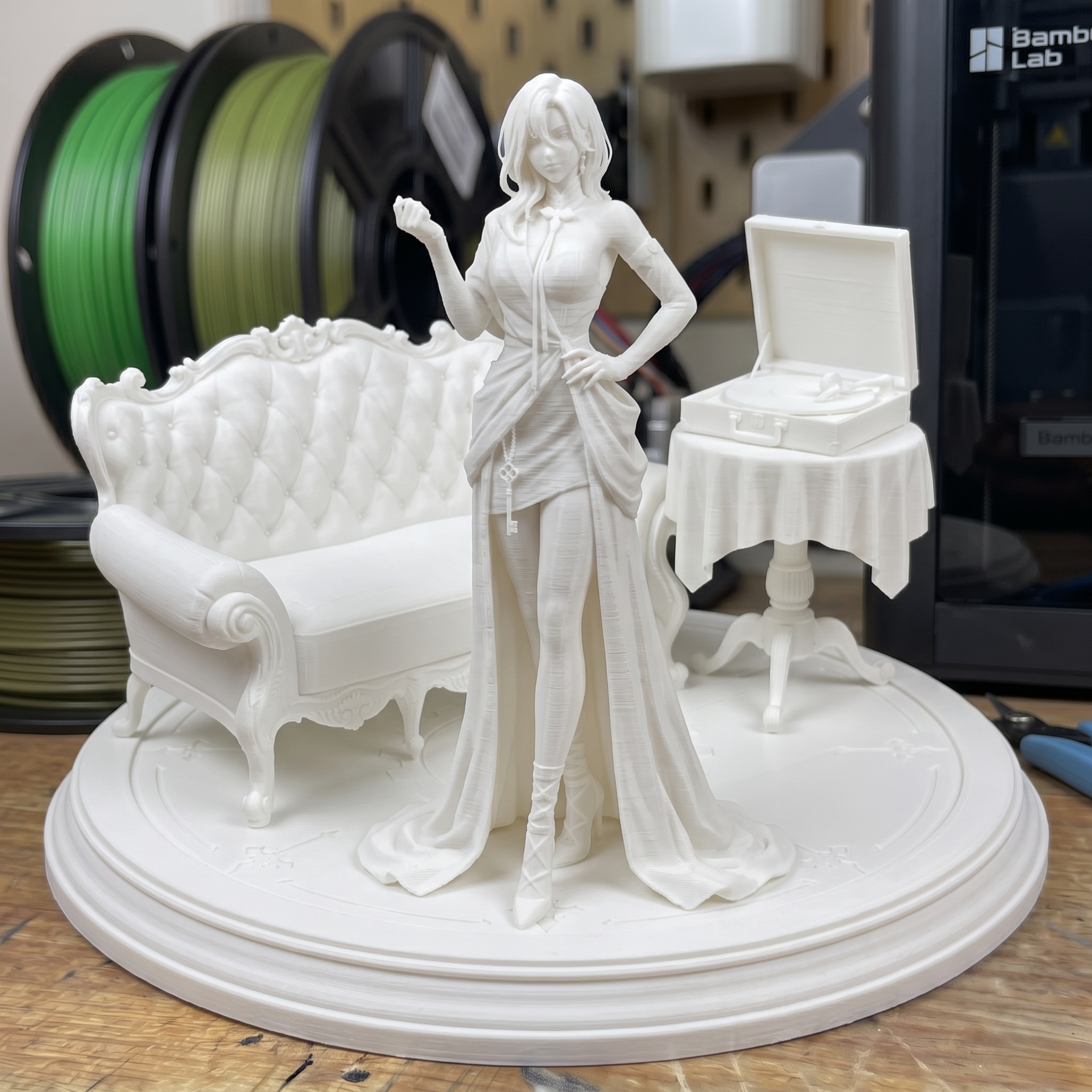Shalom Evening Dress Path to Nowhere Figure - 1