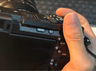 Sony A7C2 Hot Shoe thumb support