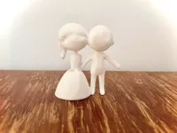 Petit couple de mariés — photo 3