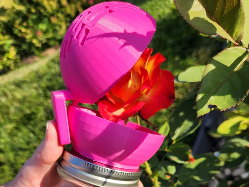Japanese Beetle Catcher for Rose Buds Large