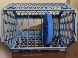 Modular Rack - 5.5"/6.5" Polisher Pad Drying Rack