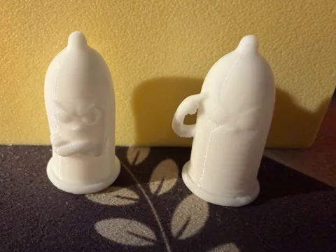 Figura decorativa: lüstige kondome — referencia de MakerWorld