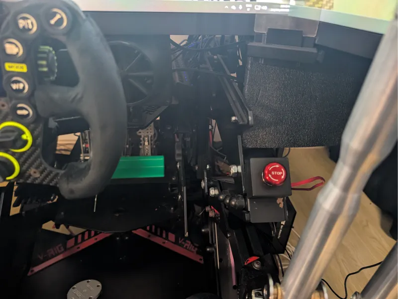 Stop button direct drive VRS Simracing