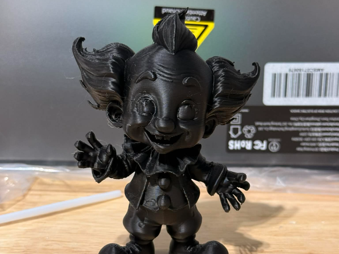 Miniature - Creepy Alien Clown Smiling