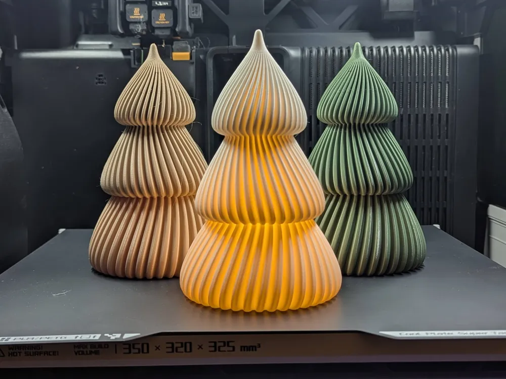 Árbol de Navidad (japandi minimalista, para vela de té) - Modelo de ...